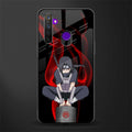 itachi uchiha glass case for realme 5i image