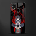 itachi uchiha glass case for samsung galaxy m31 image
