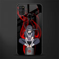 itachi uchiha glass case for samsung galaxy m21 image