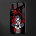 itachi uchiha glass case for samsung galaxy a70 image