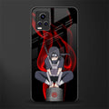 itachi uchiha back phone cover | glass case for vivo y73