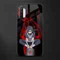 itachi uchiha glass case for realme x2 image