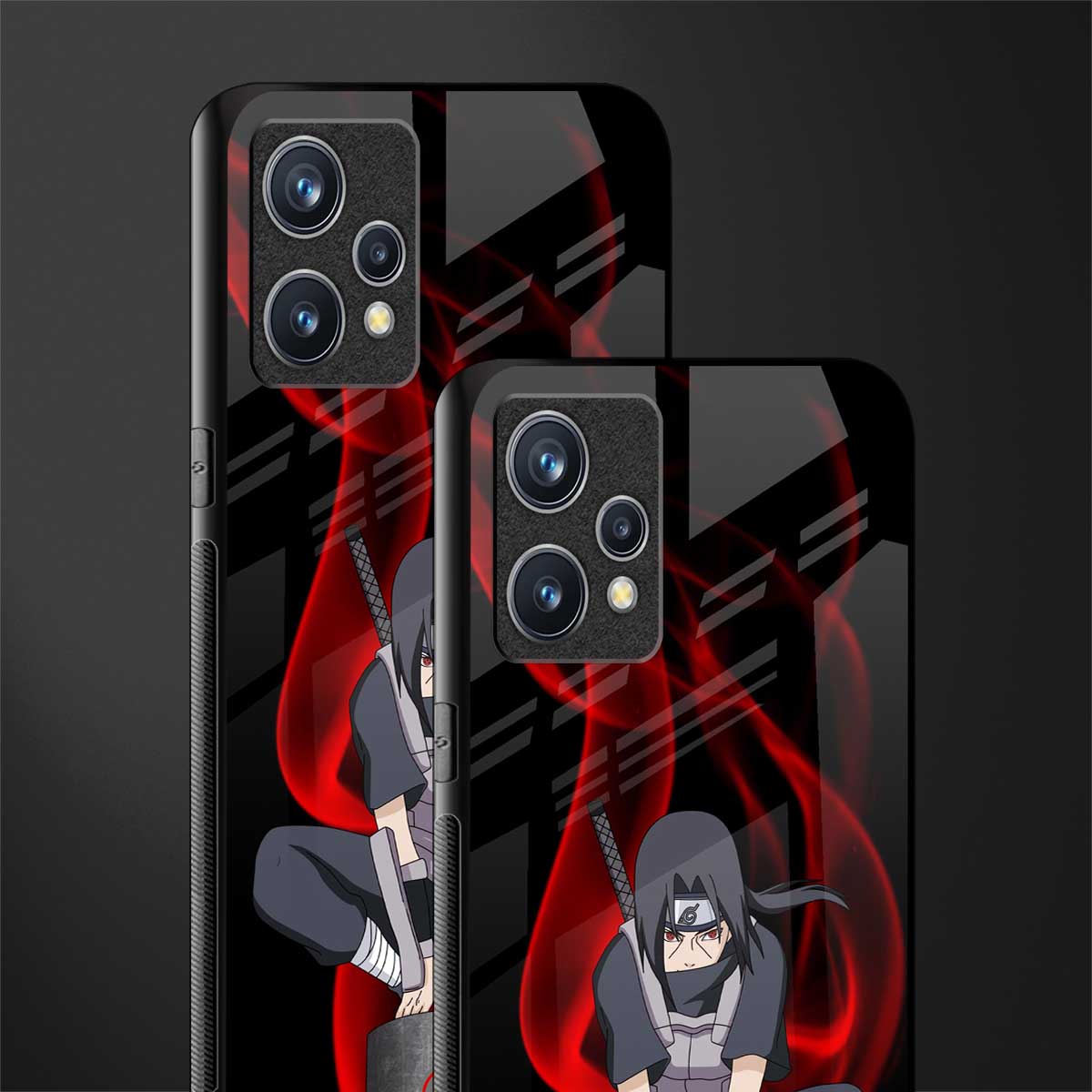 itachi uchiha glass case for realme 9 pro plus 5g image-2