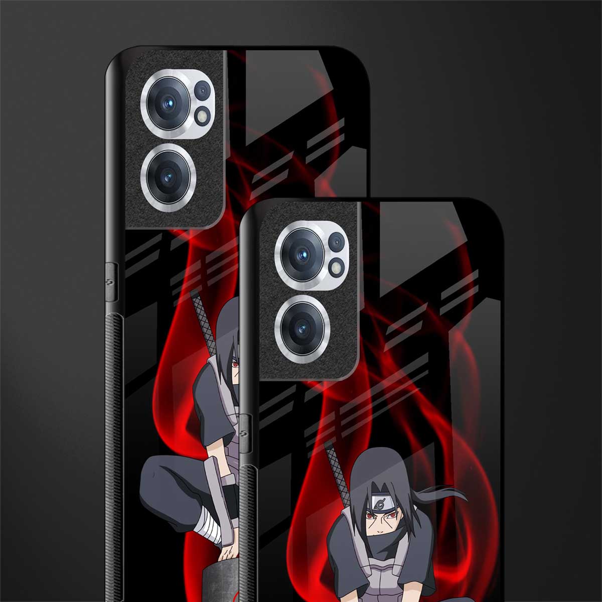 itachi uchiha glass case for oneplus nord ce 2 5g image-2