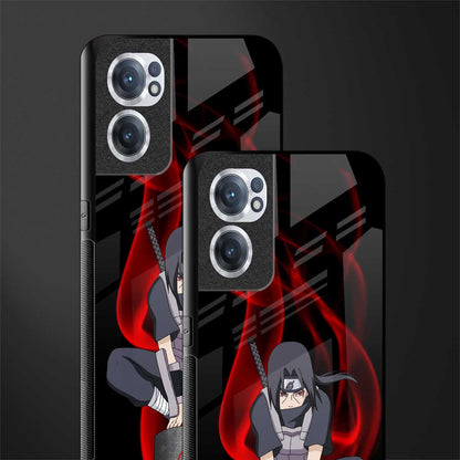 itachi uchiha glass case for oneplus nord ce 2 5g image-2