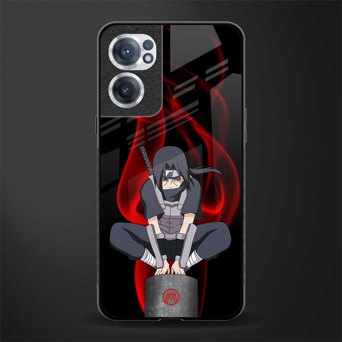 itachi uchiha glass case for oneplus nord ce 2 5g image