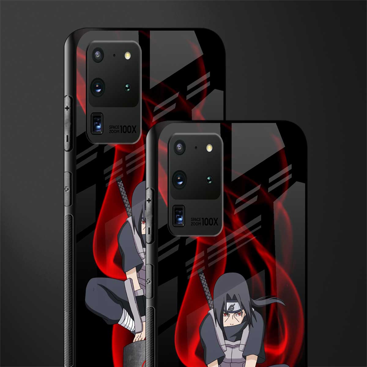 itachi uchiha glass case for samsung galaxy s20 ultra image-2
