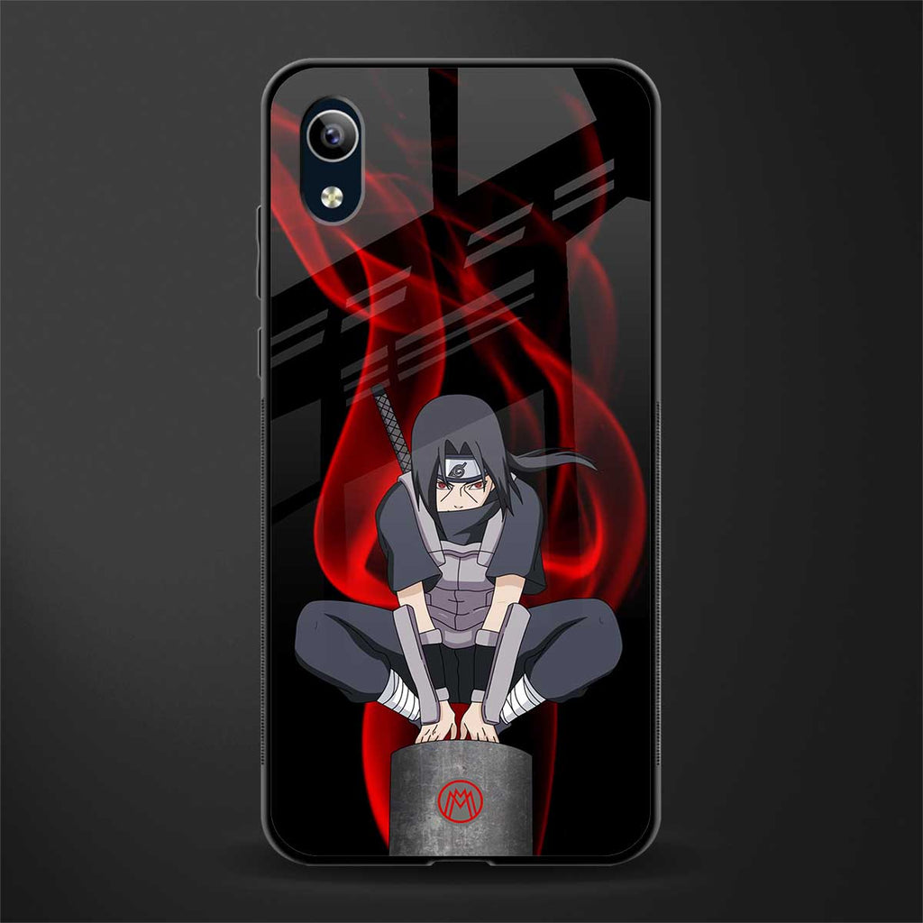 itachi uchiha glass case for vivo y91i image