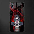 itachi uchiha glass case for vivo y91i image