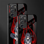 itachi uchiha glass case for samsung galaxy note 20 ultra 5g image-2