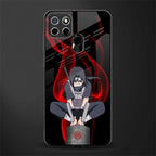 itachi uchiha glass case for realme narzo 20 image