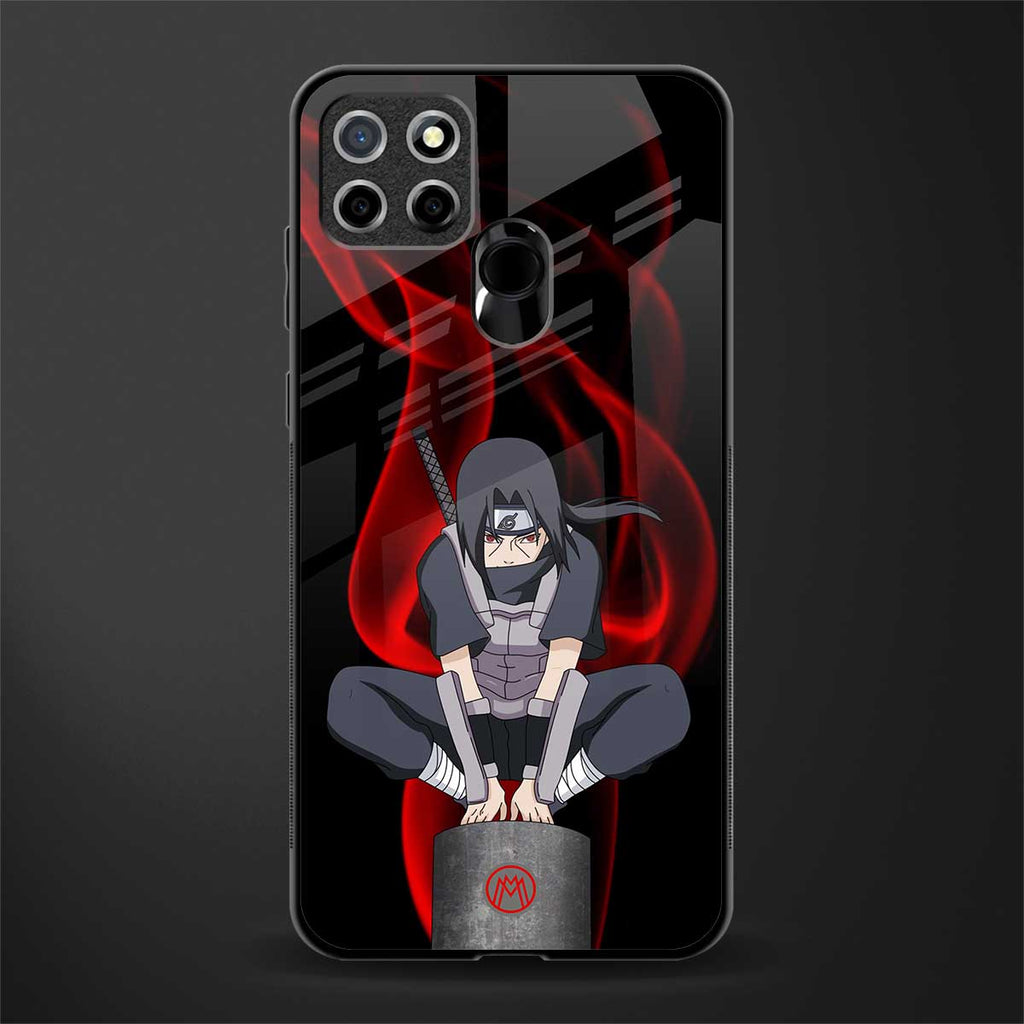 itachi uchiha glass case for realme c25 realme c25s image