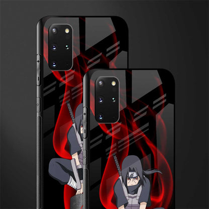 itachi uchiha glass case for samsung galaxy s20 plus image-2