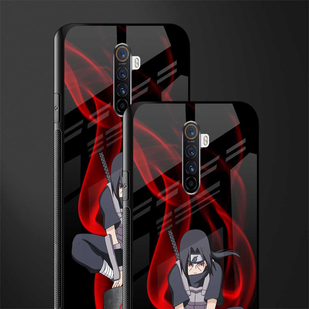 itachi uchiha glass case for realme x2 pro image-2