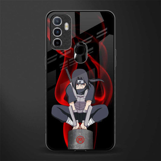 itachi uchiha glass case for oppo a53 image