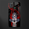itachi uchiha glass case for realme 7i image