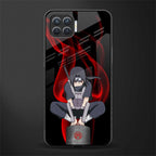 itachi uchiha glass case for oppo f17 image