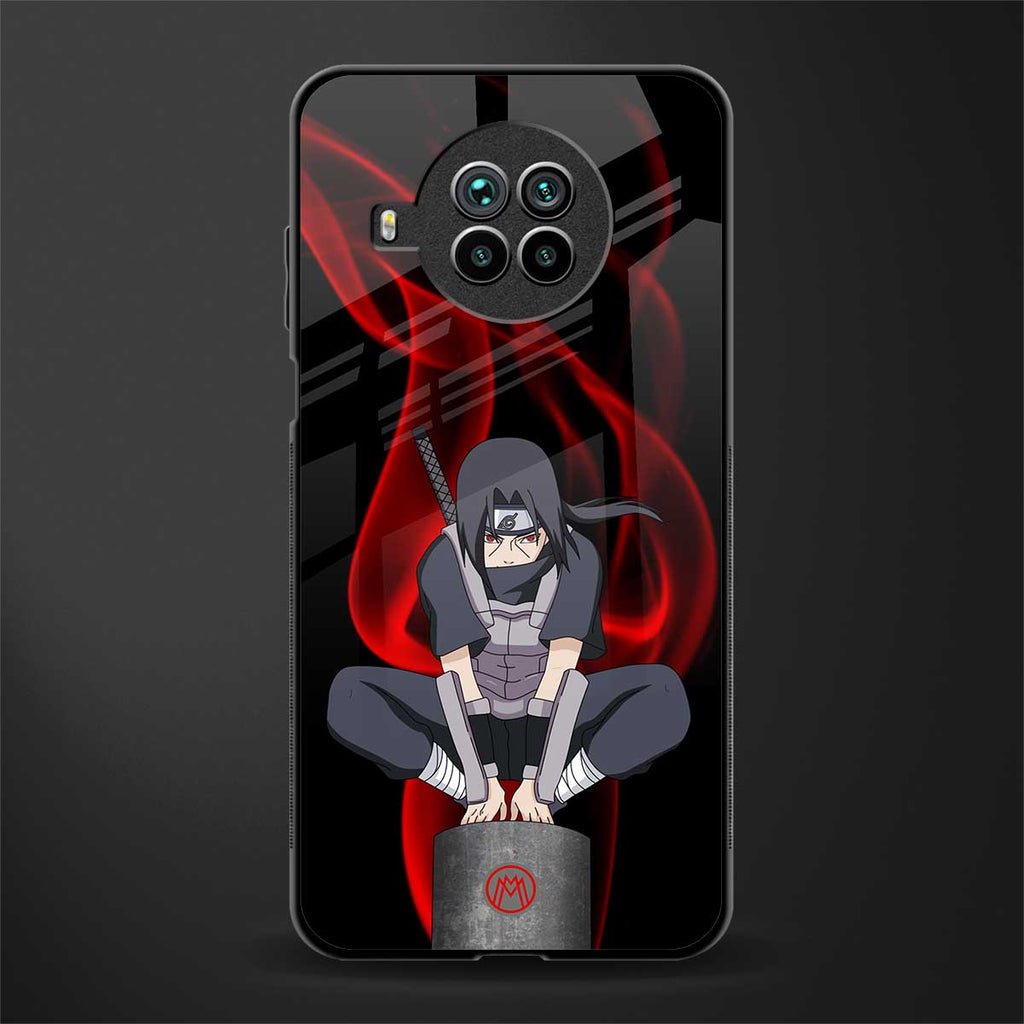 itachi uchiha glass case for mi 10i image
