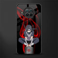 itachi uchiha glass case for mi 10i image