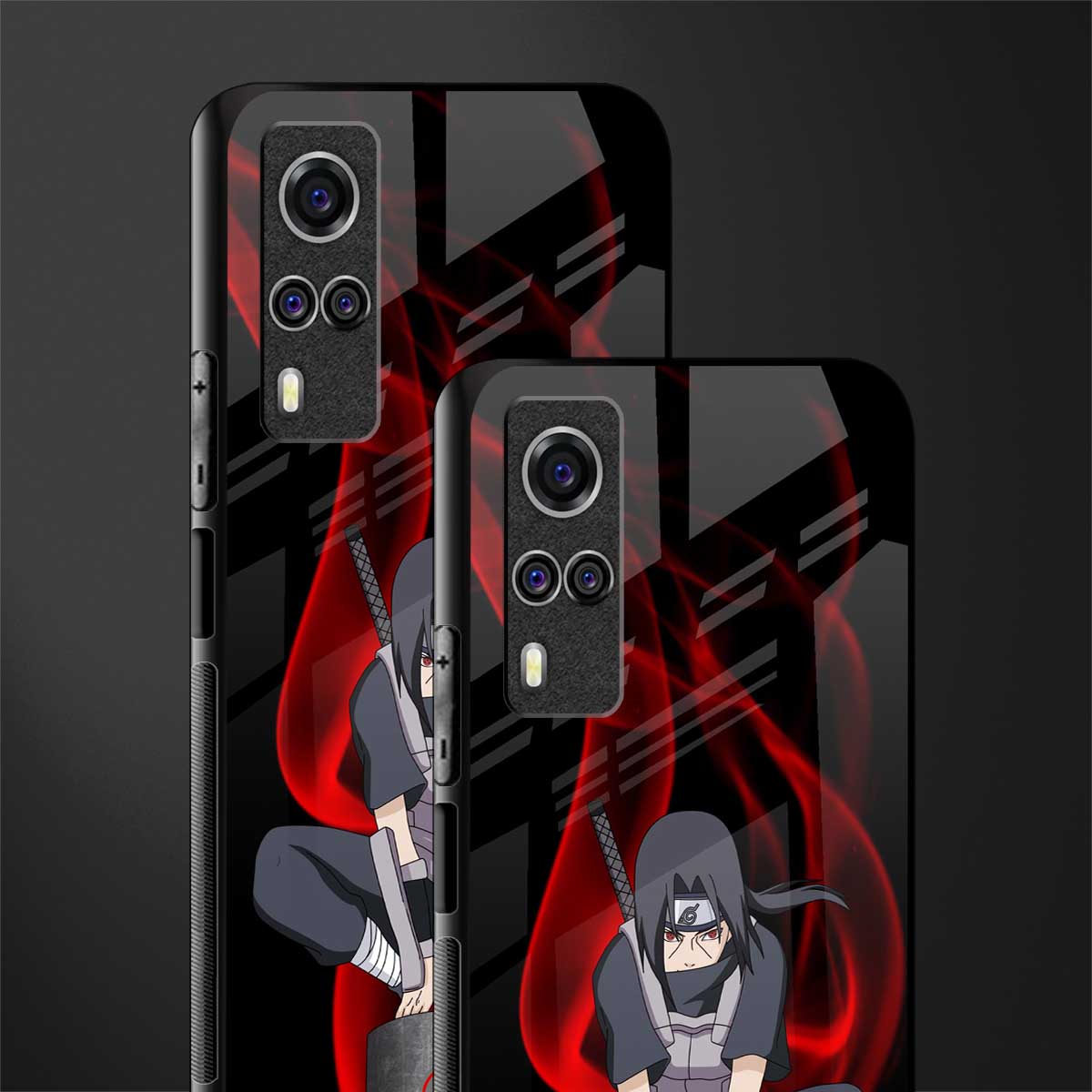 itachi uchiha glass case for vivo y51 image-2