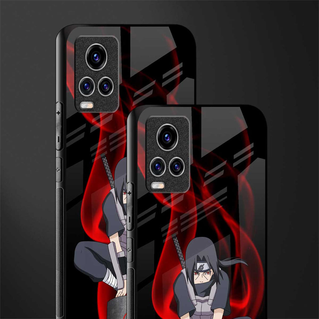 itachi uchiha glass case for vivo v20 pro image-2