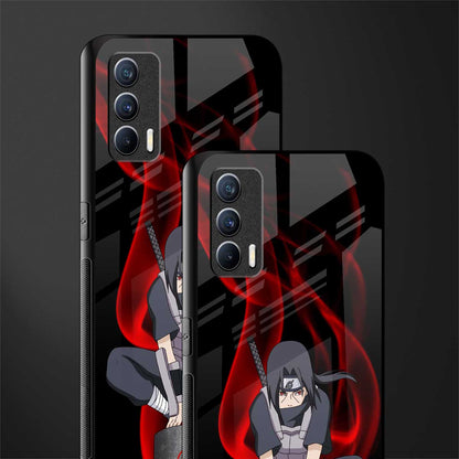 itachi uchiha glass case for realme x7 image-2