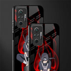 itachi uchiha glass case for redmi note 10 pro max image-2