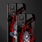 itachi uchiha glass case for mi 10t 5g image-2