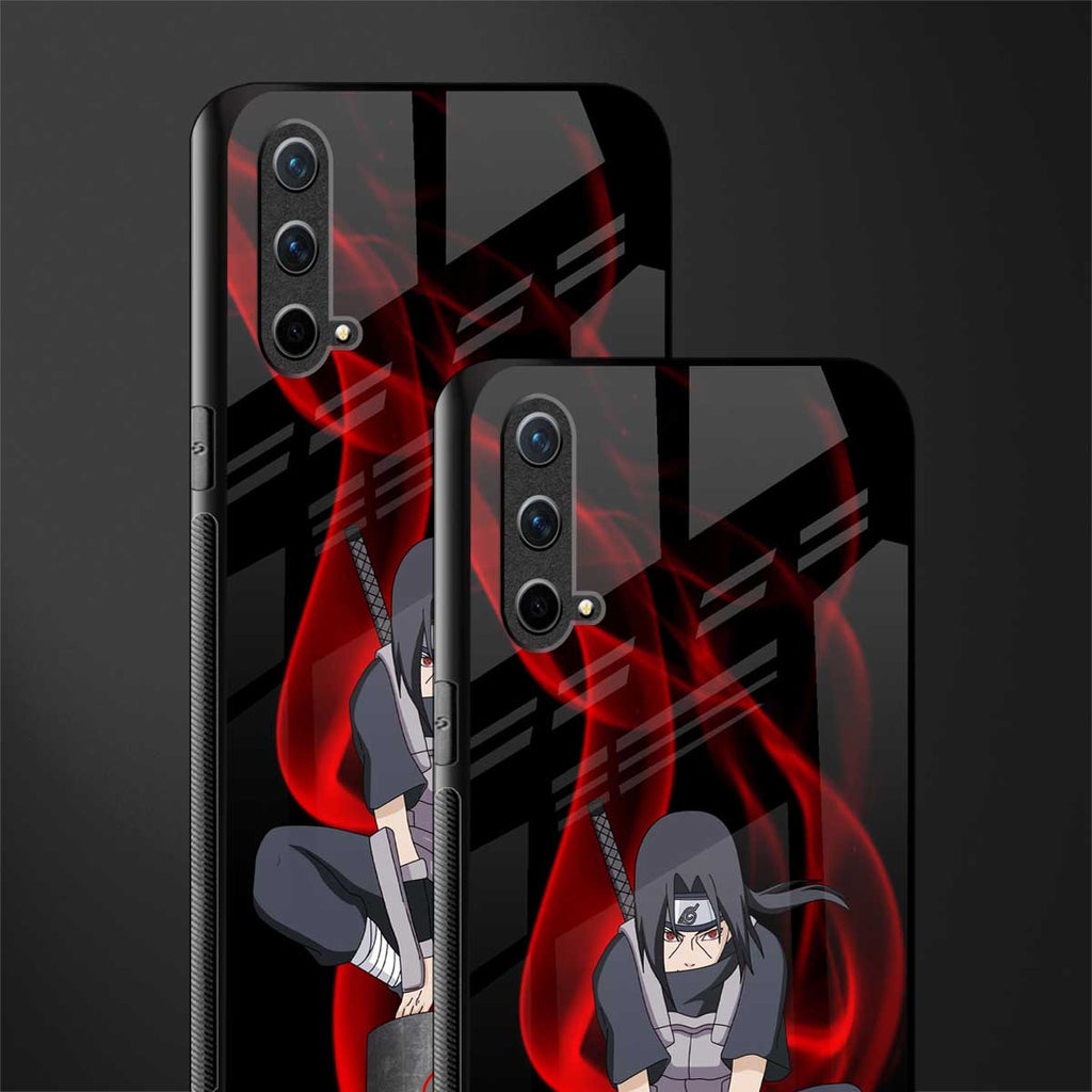 itachi uchiha glass case for oneplus nord ce 5g image-2