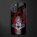 itachi uchiha glass case for oppo reno6 5g image