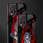 itachi uchiha glass case for vivo y21s image-2