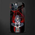 itachi uchiha glass case for iphone 12 pro image