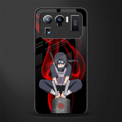 itachi uchiha glass case for mi 11 ultra 5g image