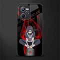 itachi uchiha glass case for realme c35 image