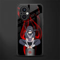 itachi uchiha back phone cover | glass case for oppo f21 pro 5g