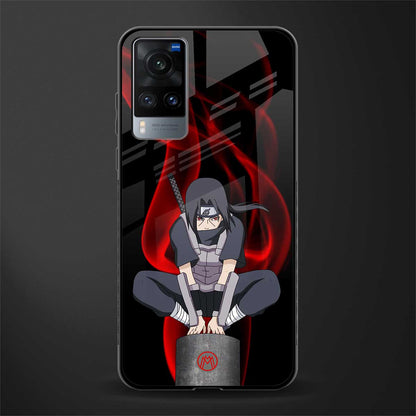 itachi uchiha glass case for vivo x60 image