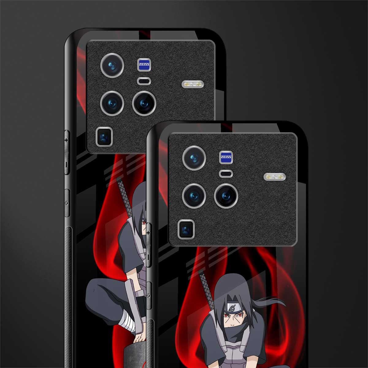 itachi uchiha glass case for vivo x80 pro 5g image-2