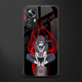 itachi uchiha back phone cover | glass case for xiaomi 12 pro