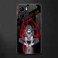 itachi uchiha back phone cover | glass case for vivo y16