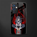 itachi uchiha back phone cover | glass case for oneplus 9