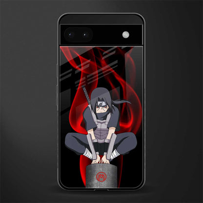 itachi uchiha back phone cover | glass case for google pixel 6a