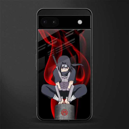 itachi uchiha back phone cover | glass case for google pixel 6a