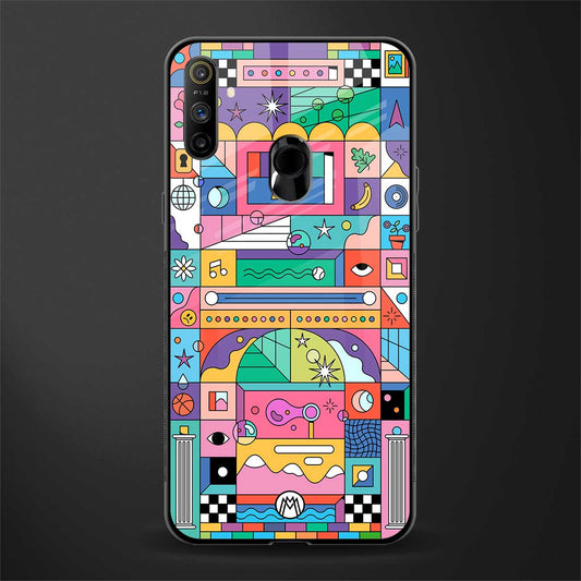 jamie's illustration glass case for realme narzo 20a image