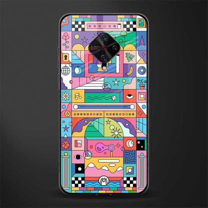 jamie's illustration glass case for vivo s1 pro image