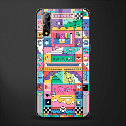 jamie's illustration glass case for vivo z1x image