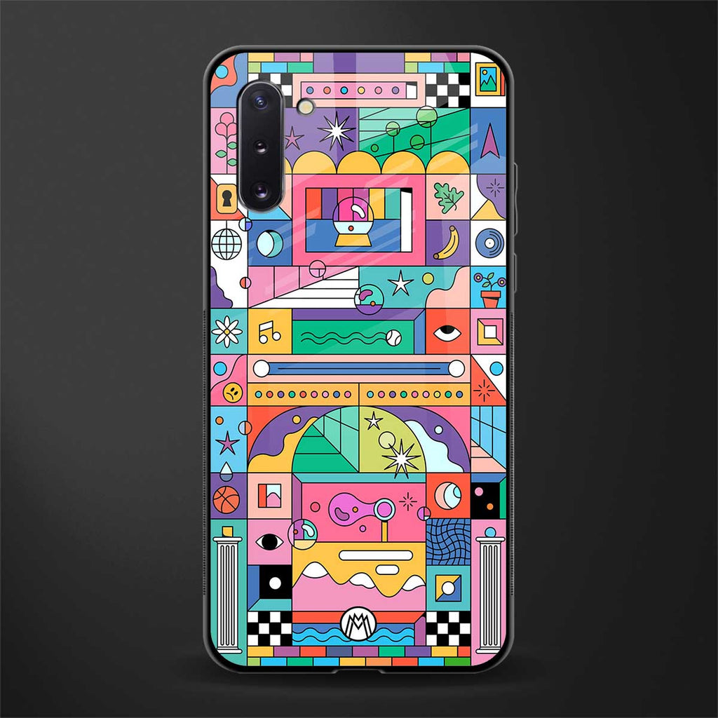 jamie's illustration glass case for samsung galaxy note 10 image