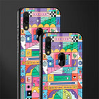 jamie's illustration glass case for redmi note 7 pro image-2