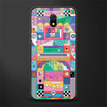 jamie's illustration glass case for redmi 8a image