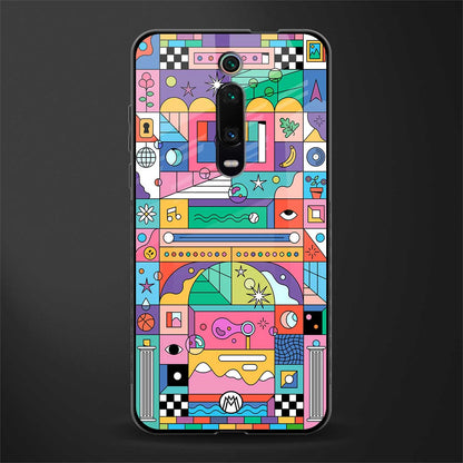 jamie's illustration glass case for redmi k20 image