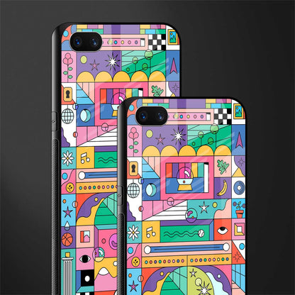 jamie's illustration glass case for realme c1 image-2